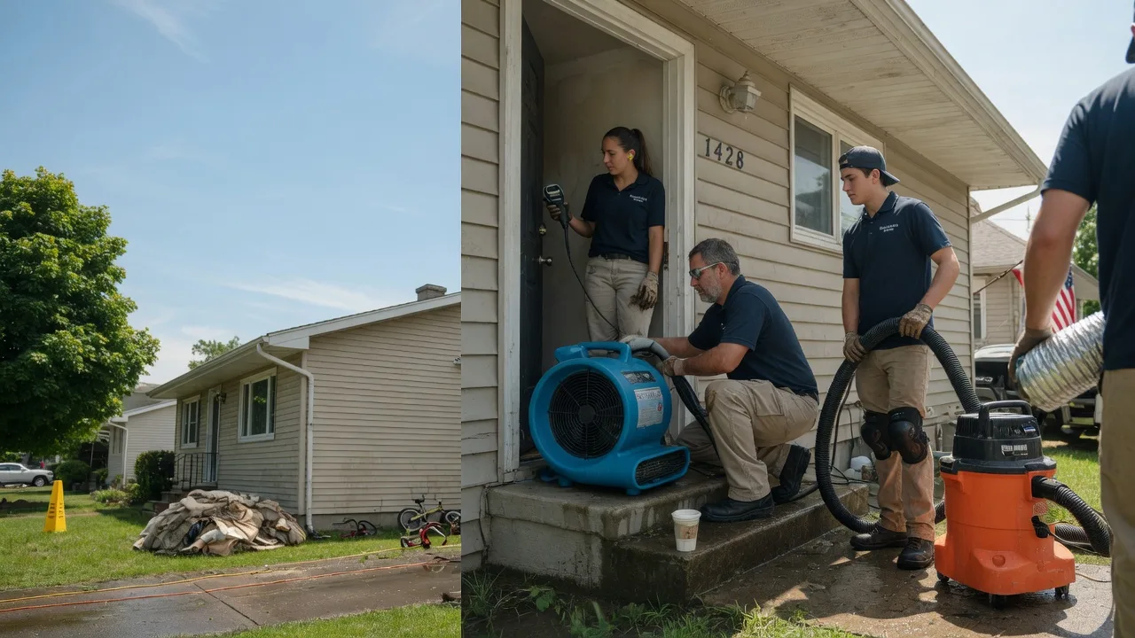 Water Damage Restoration in Moatsville, WV near me